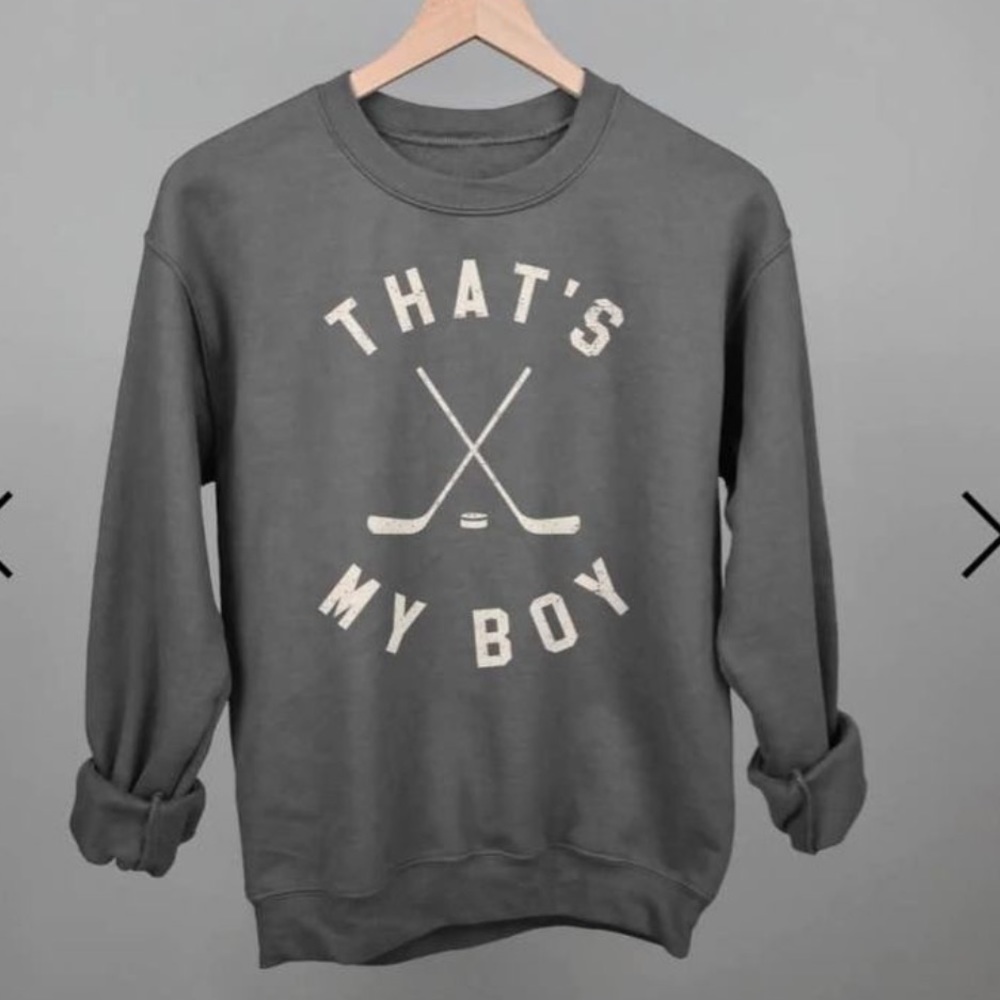 Thats my Boy hockey Sweatshirt M
